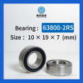 Deep Groove Ball Bearing 63800zz/2rs 10*19*7